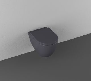 Подвесной унитаз Allen Brau Reality 4.32006.AN антрацит